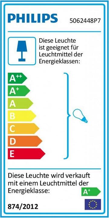 Energie-Label Philips Hue Argenta Basis BT (350 lm, GU10)