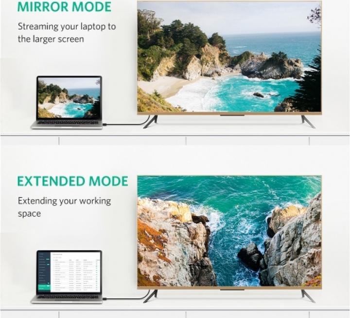 Image du produit Ugreen Port d'affichage sur port d'affichage (1.50 m, DisplayPort)