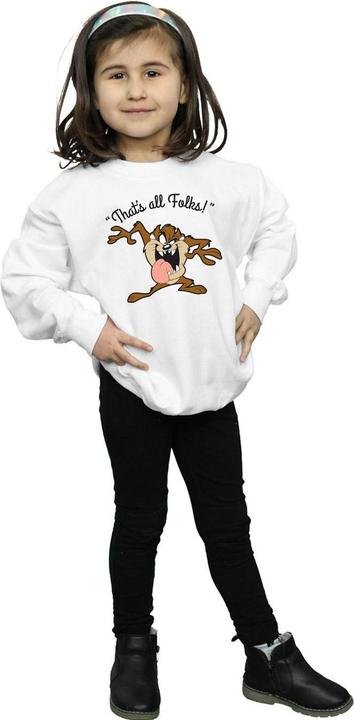 Immagine prodotto Looney Tunes Taz That's All Folks Felpa Ragazze (116)