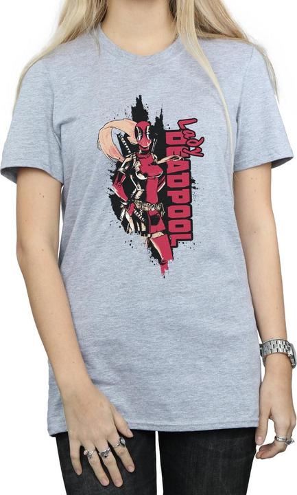 Immagine prodotto Deadpool Lady Deadpool Maglietta Ampia Donna (XXL)