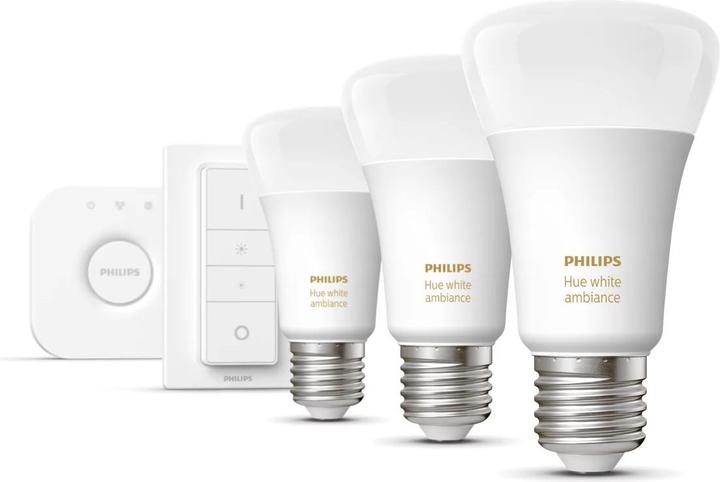 Immagine prodotto Philips Tonalità Bianco Ambiente BT (E27, 8.50 W, 806 lm, 3 x, F)