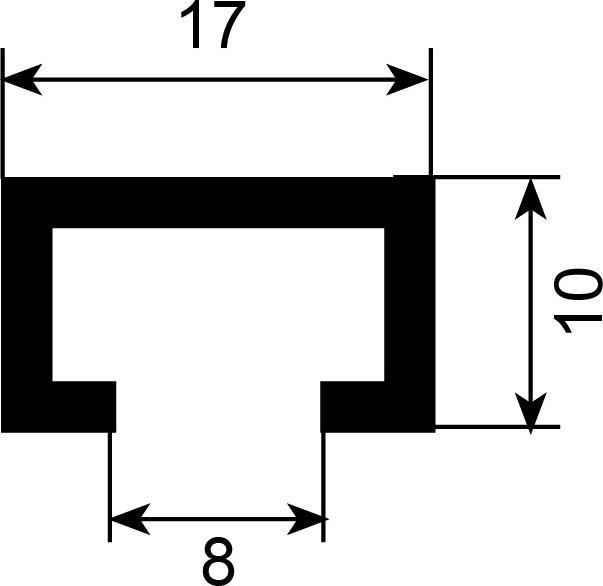 Produktbild Aweso Stellschienen 1000 Typ 1, für leichte Belastung (1 Stk.)