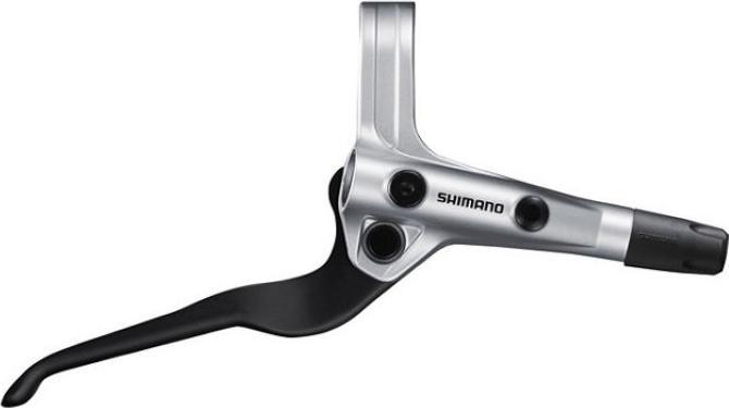 Actual product image Shimano Brake lever BL-MT402 Disc 3-finger right silver