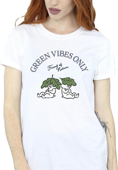 Immagine prodotto Disney Chip 'n Dale Green Vibes Only Maglietta Ampia Donna (L)