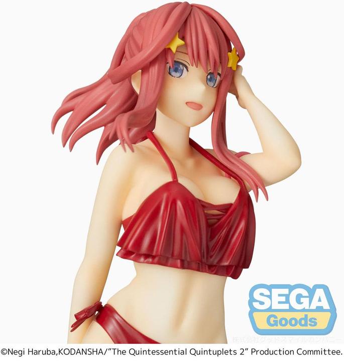 Actual product image Sega The Quintessential Quintuplets 2 PM Itsuki Nakano 20 cm SPM