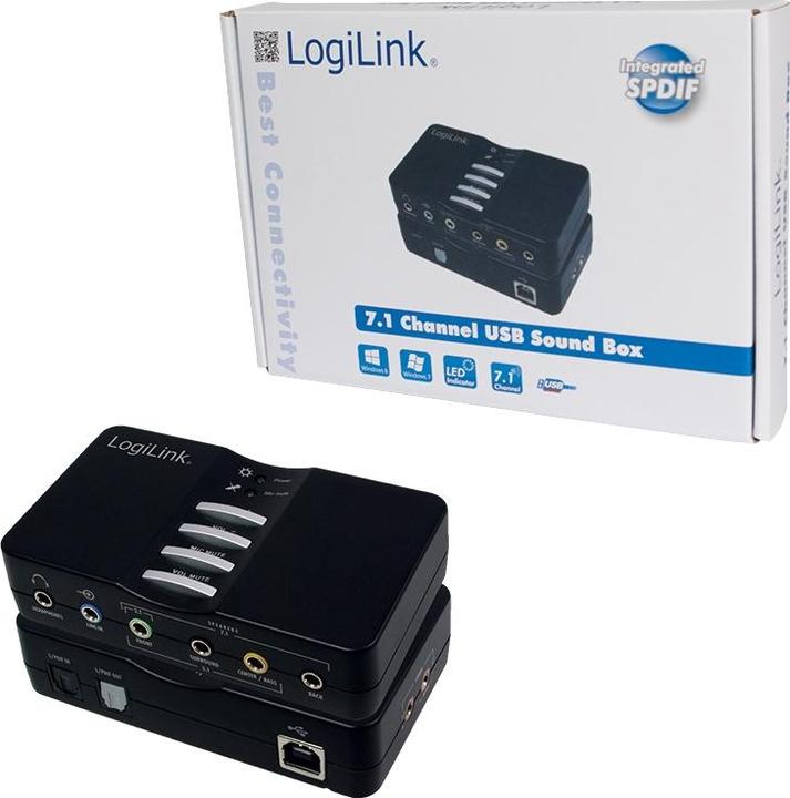 Image du produit LogiLink Boîte de son USB Dolby 7.1 (USB)
