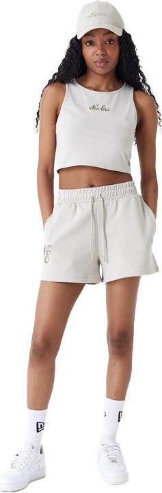 Produktbild New Era Ladies Cropped Tank Top stone beige - M (M)