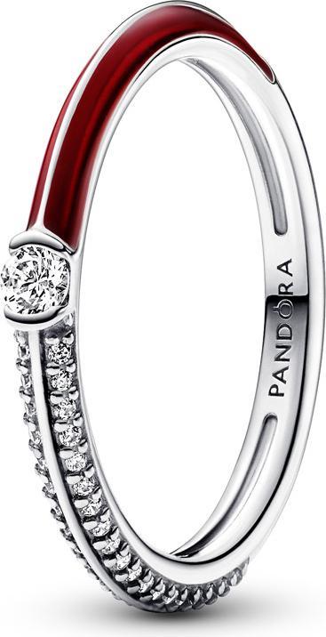 Pandora ME Pavé & Rot Doppelring