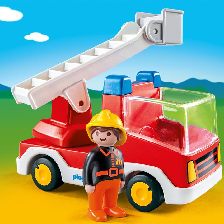 Image du produit Playmobil Véhicule de pompiers (6967, Playmobil 1.2.3)