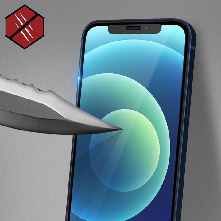 Produktbild 3MK Hardglass Max Privacy Blickschutz Folie (1 Stück, Realme 12 Pro+, Apple iPhone 12)