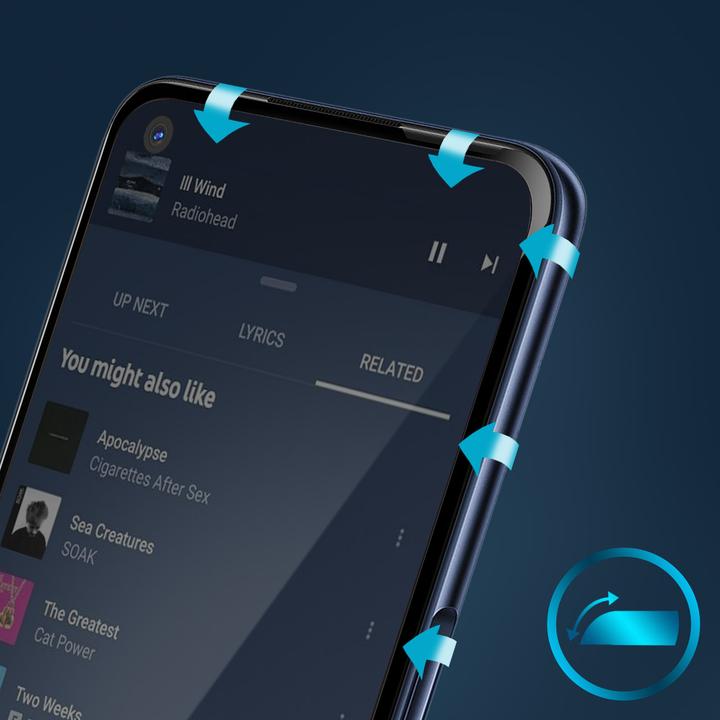 Produktbild Avizar Displayschutzfolie, Case friendly Schutz (1 Stück, Oppo A52)
