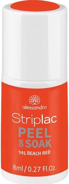 Produktbild Striplac Peel or Soak (145  Beach Red, UV-Gel Lack)