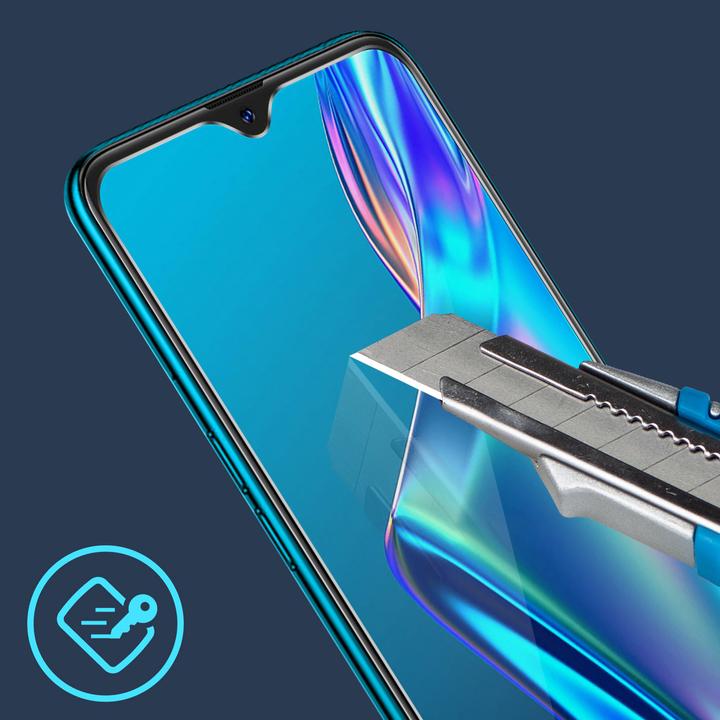Produktbild Avizar Kristallklare Folie, Glas-Displayschutz (1 Stück, Oppo A12)