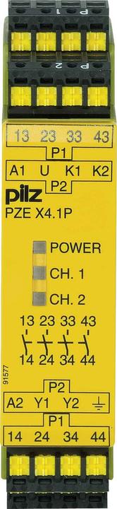 Produktbild Pilz 787588 PZE X4.1P C 24-240VAC/DC 4n/o