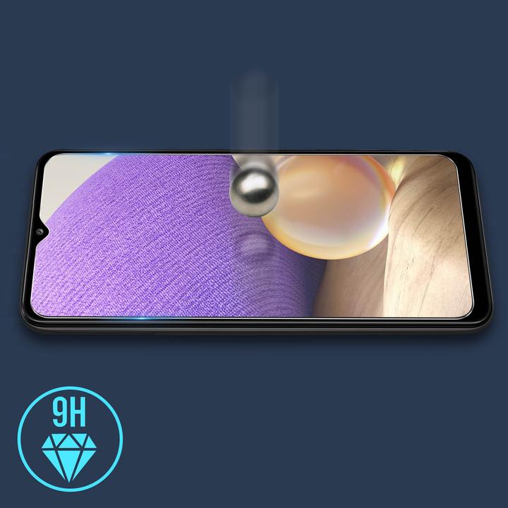 Produktbild Avizar Kristallklare Folie, Glas-Displayschutz (1 Stück, Samsung Galaxy A32 5G)