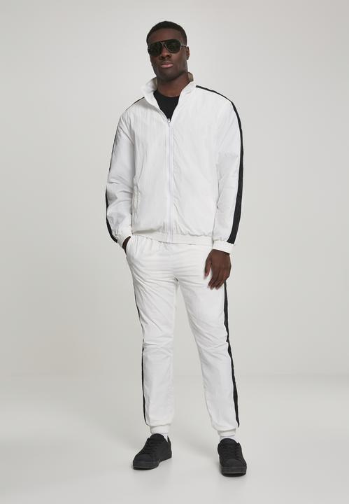 Image du produit Urban Classics Striped Sleeve Crinkle Track Jacket (XXL)