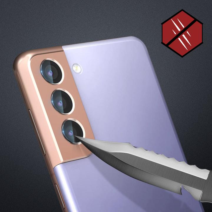 Actual product image 3MK Camera protection glass, camera glass (1 Piece, Samsung Galaxy S21 5G)