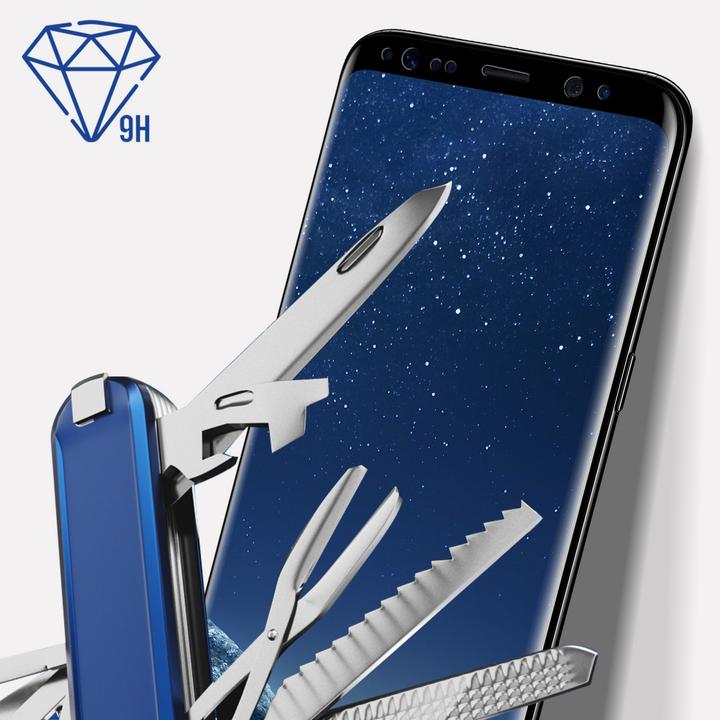Produktbild 3MK Hardglass Max Bildschirmschutz (1 Stück, Samsung Galaxy S8+)