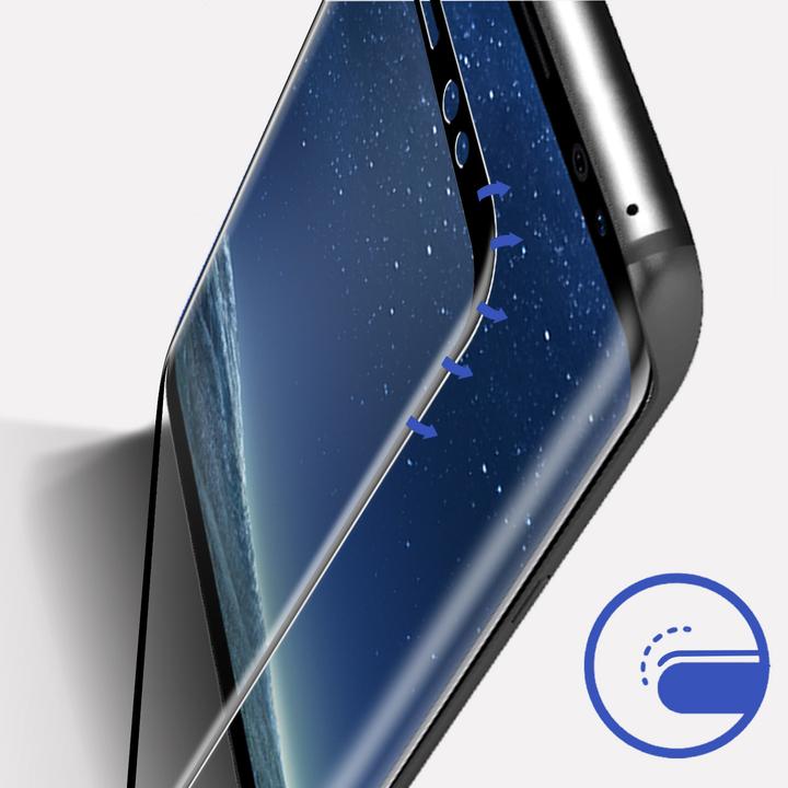 Produktbild 3MK Hardglass Max Bildschirmschutz (1 Stück, Samsung Galaxy S8+)