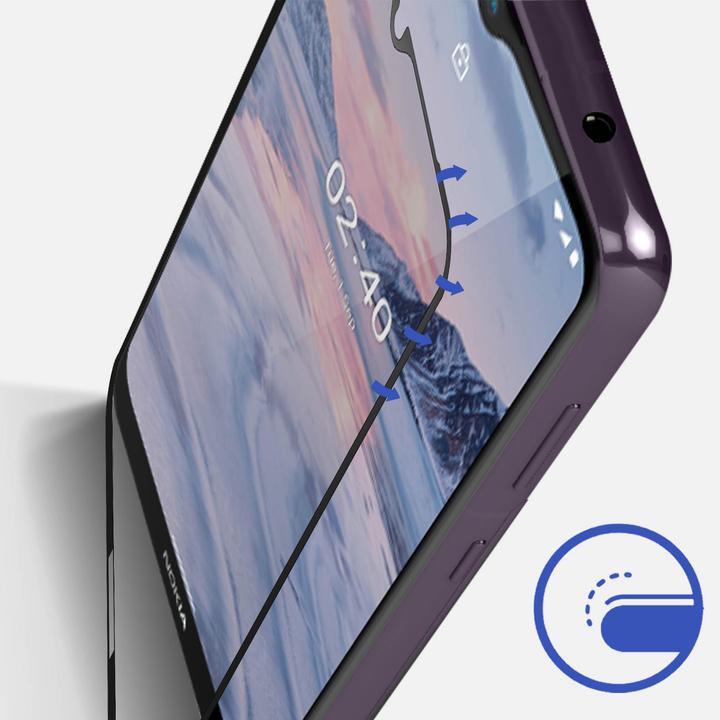 Produktbild 3MK Hardglass Max Lite Bildschirmschutz (1 Stück, Nokia 2.4)