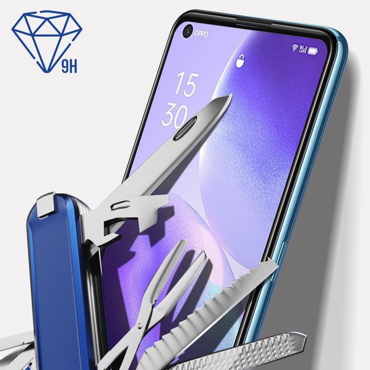 Produktbild 3MK Hardglass Max Lite Bildschirmschutz (1 Stück, Oppo Reno 5 F, Oppo Reno 5 Pro 5G)