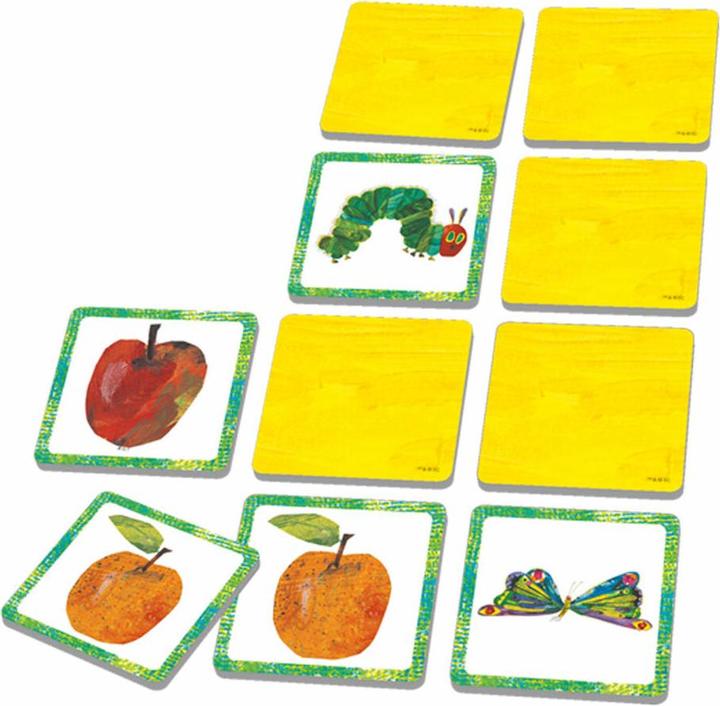 Actual product image Schmidt Spiele The little caterpillar glutton - Memo (German, French, Italian, English)