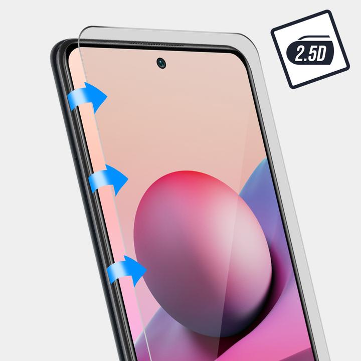 Actual product image Forever Crystal clear film, glass screen protector (1 Piece, Xiaomi Poco M5s)