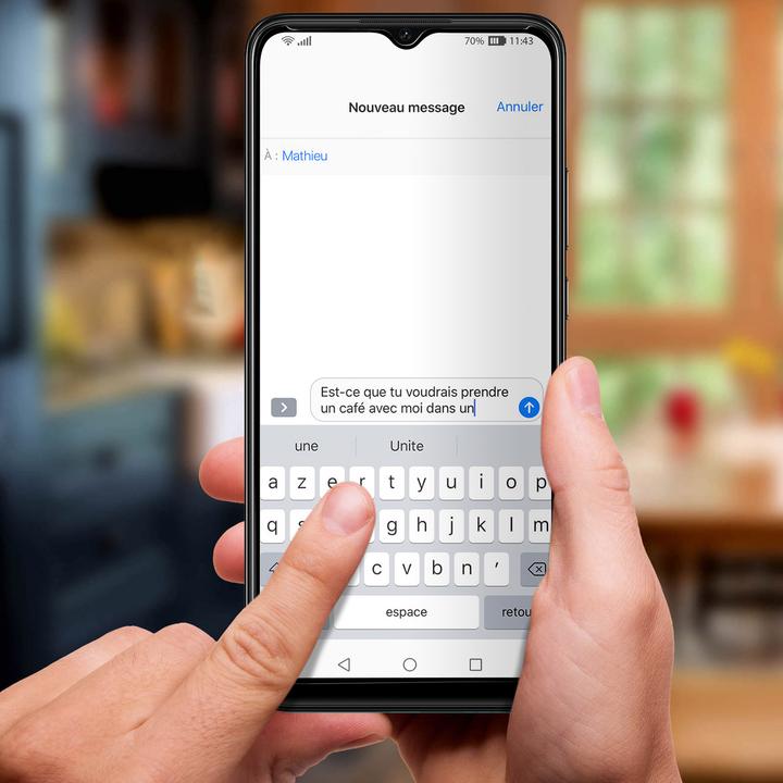 Immagine prodotto Avizar Vetro antiproiettile, pellicola di protezione del vetro, vetro protettivo (1 Pezzo/i, Samsung Galaxy A42 5G)