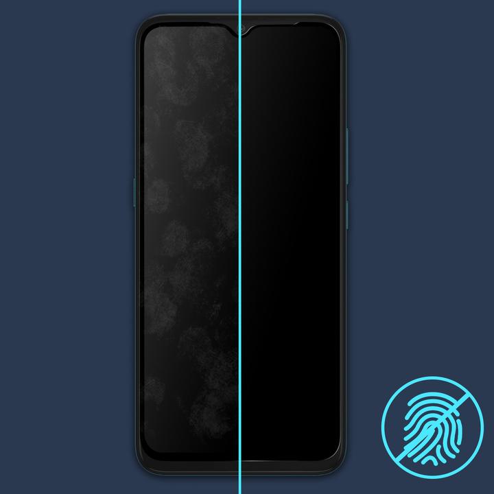 Actual product image Avizar bulletproof glass, glass protective film, protective glass (1 Piece, Motorola Moto E7)