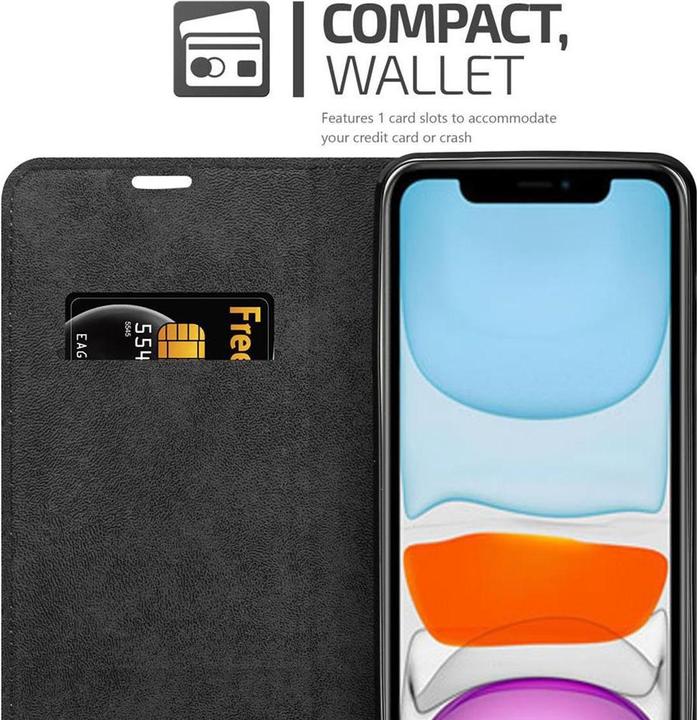 Produktbild Cadorabo Book Invisible Magnet Cover (Apple iPhone 12 mini)