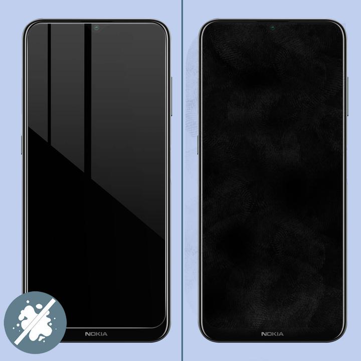 Actual product image Avizar Crystal clear film, glass screen protector (1 Piece, Nokia G10)