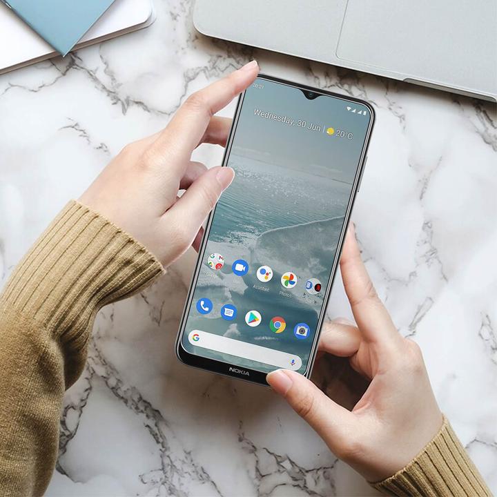 Actual product image Avizar Crystal clear film, glass screen protector (1 Piece, Nokia G10)