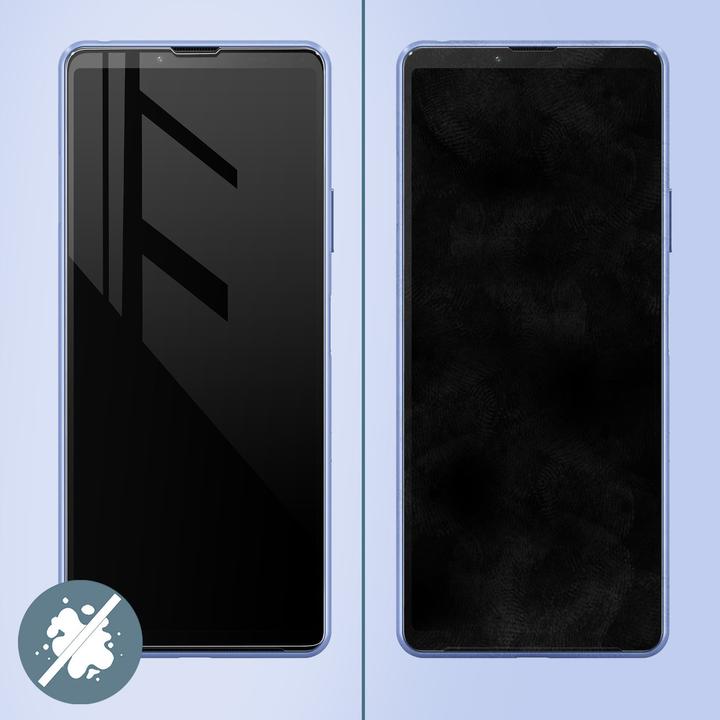 Produktbild Avizar Kristallklare Folie, Glas-Displayschutz (1 Stück, Sony Xperia 10 IV)