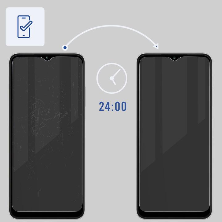 Actual product image 3MK SilverProtection+ screen protector, screen protector film (1 Piece, Samsung Galaxy A22 5G)