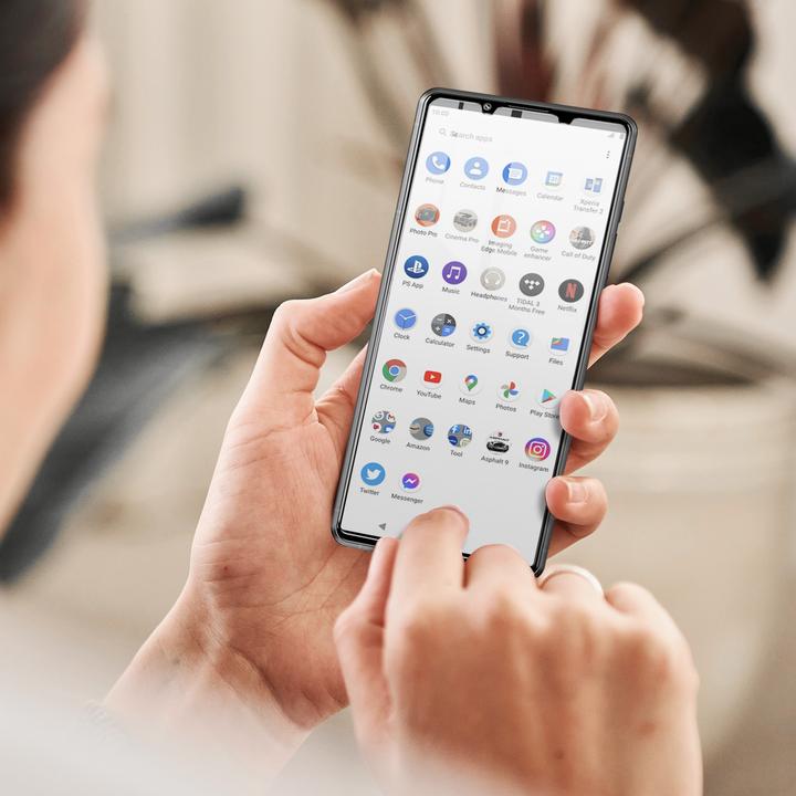 Produktbild Avizar Kristallklare Folie, Glas-Displayschutz (2 Stück, Sony Xperia Pro-I)