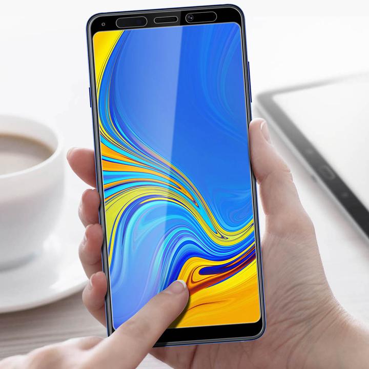 Immagine prodotto Avizar Vetro antiproiettile, pellicola di protezione del vetro, vetro protettivo (1 Pezzo/i, Samsung Galaxy A9 (2018))