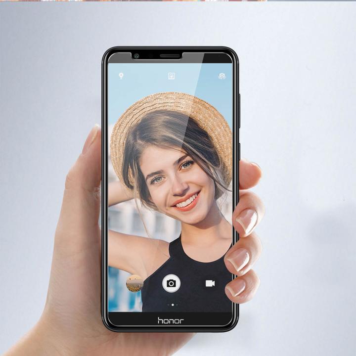 Actual product image Avizar Crystal clear film, glass screen protector (1 Piece, Honor 7X)