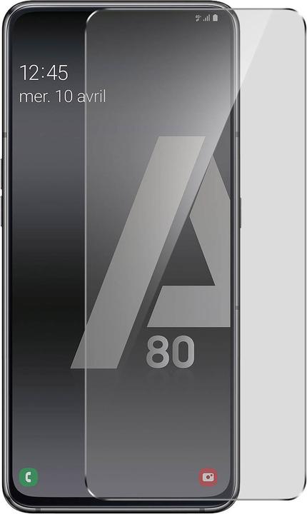 Actual product image Avizar Crystal clear film, glass screen protector (1 Piece, Samsung Galaxy A80)
