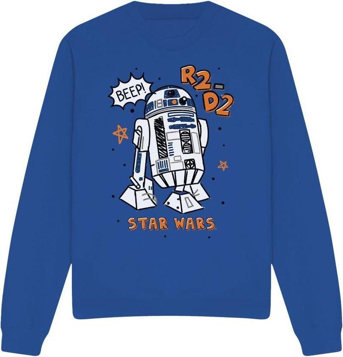 Actual product image Star Wars Unisex Adult R2-D2 Sweatshirt (L)