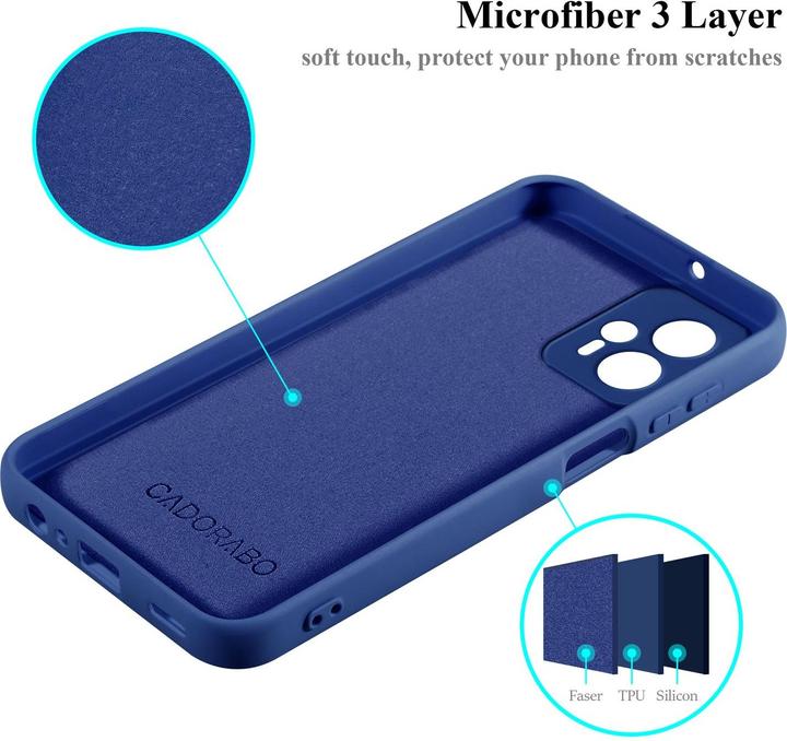 Immagine prodotto Cadorabo Custodia per Motorola Moto G13 / G23 in TPU con design in silicone a protezione dai liquidi (Motorola Moto G23, Motorola Moto G13)