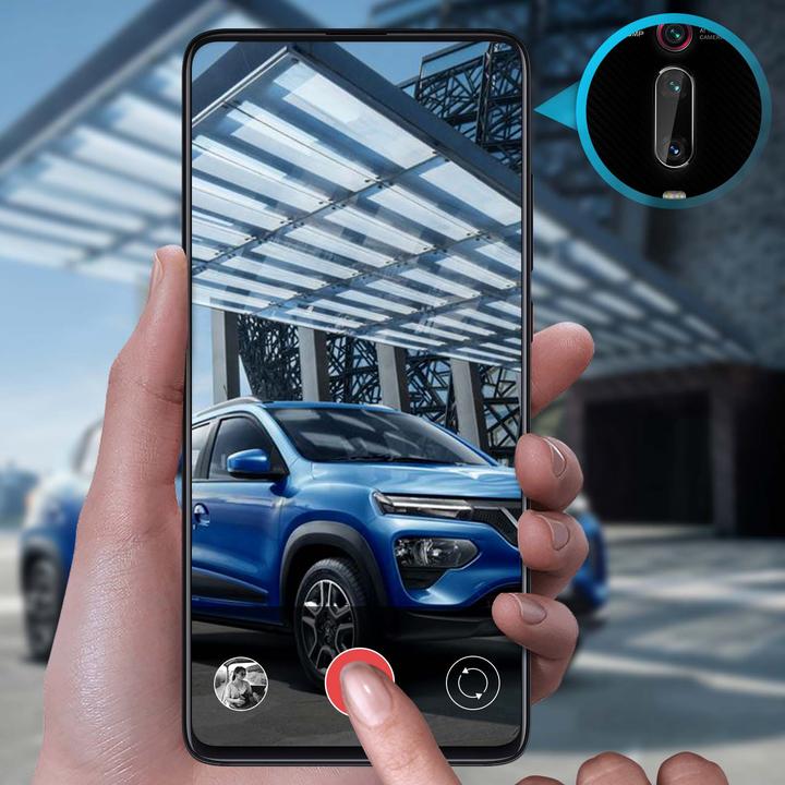 Actual product image 3MK Camera protection glass, camera glass (1 Piece, Mi 9T)