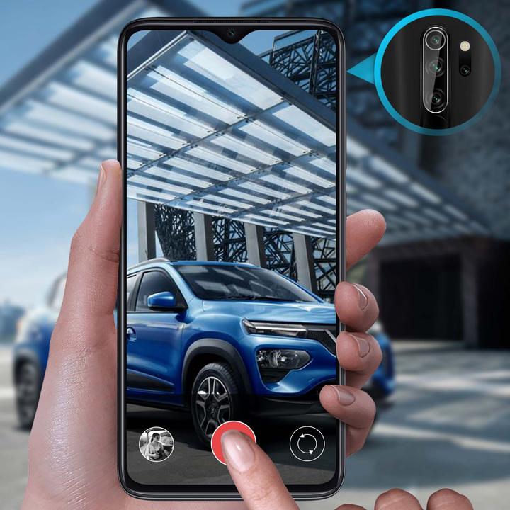Actual product image 3MK Camera protection glass, camera glass (1 Piece, Xiaomi Redmi Note 8 Pro)