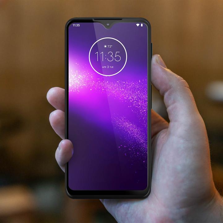 Actual product image Avizar bulletproof glass, glass protective film, protective glass (2 Piece, LG K22)