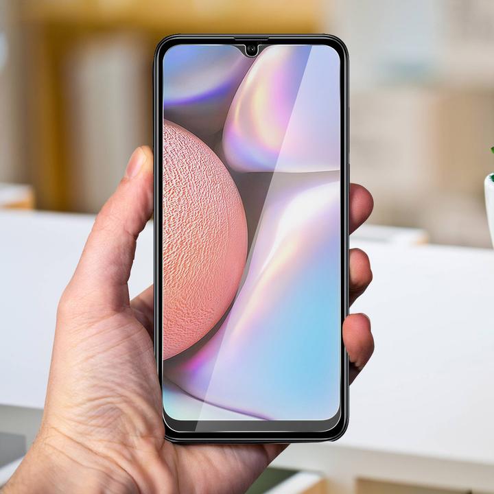 Actual product image Avizar Crystal clear film, glass screen protector (1 Piece, Samsung Galaxy A10s)