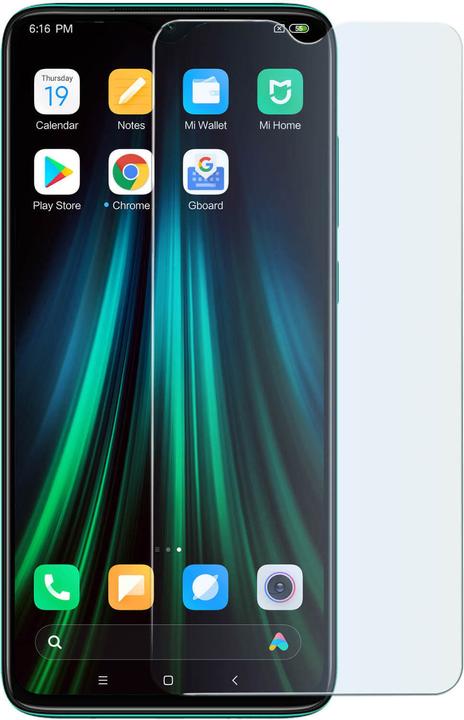 Produktbild Avizar Kristallklare Folie, Glas-Displayschutz (1 Stück, Xiaomi Redmi Note 8 Pro)