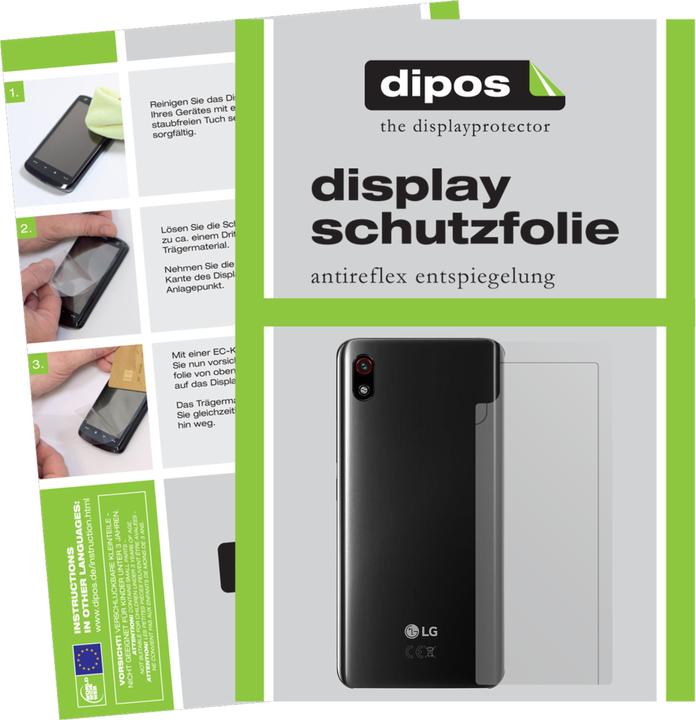 Produktbild Dipos Displayschutzfolie Antireflex (2 Stück, LG W10 Alpha)