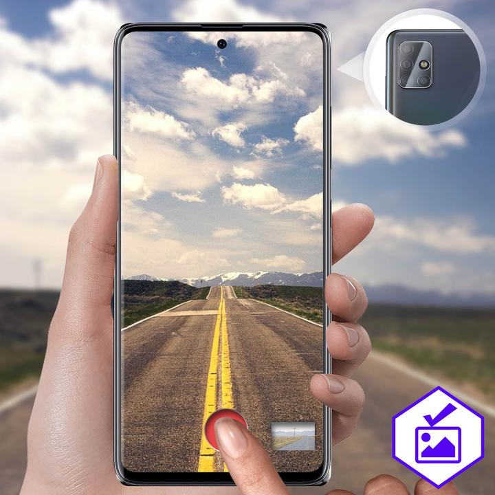 Produktbild Avizar Schutzfolie, Rückkamera Folie, Kameraschutz (1 Stück, Samsung Galaxy A71)