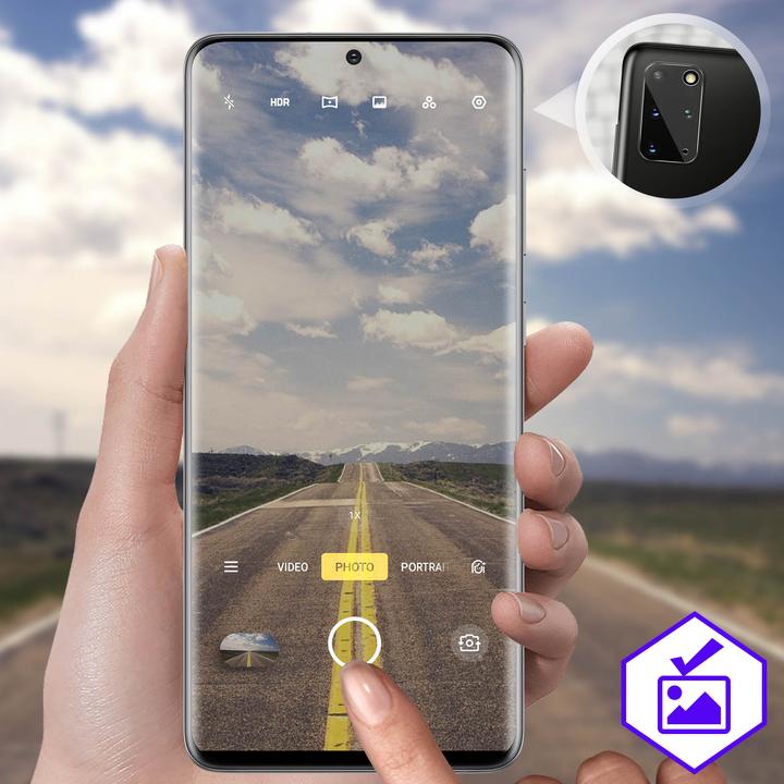Produktbild Avizar Schutzfolie, Rückkamera Folie, Kameraschutz (1 Stück, Samsung Galaxy S20+)