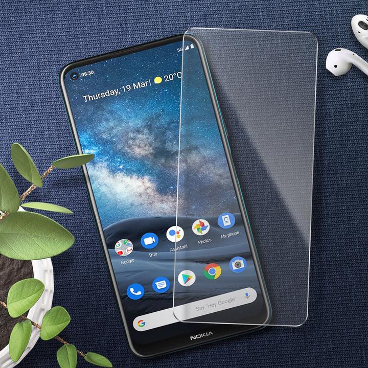 Produktbild Avizar Kristallklare Folie, Glas-Displayschutz (2 Stück, Nokia 8.3 5G)