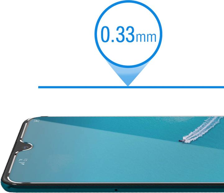 Produktbild Avizar Kristallklare Folie, Glas-Displayschutz (1 Stück, Huawei Mate 20)